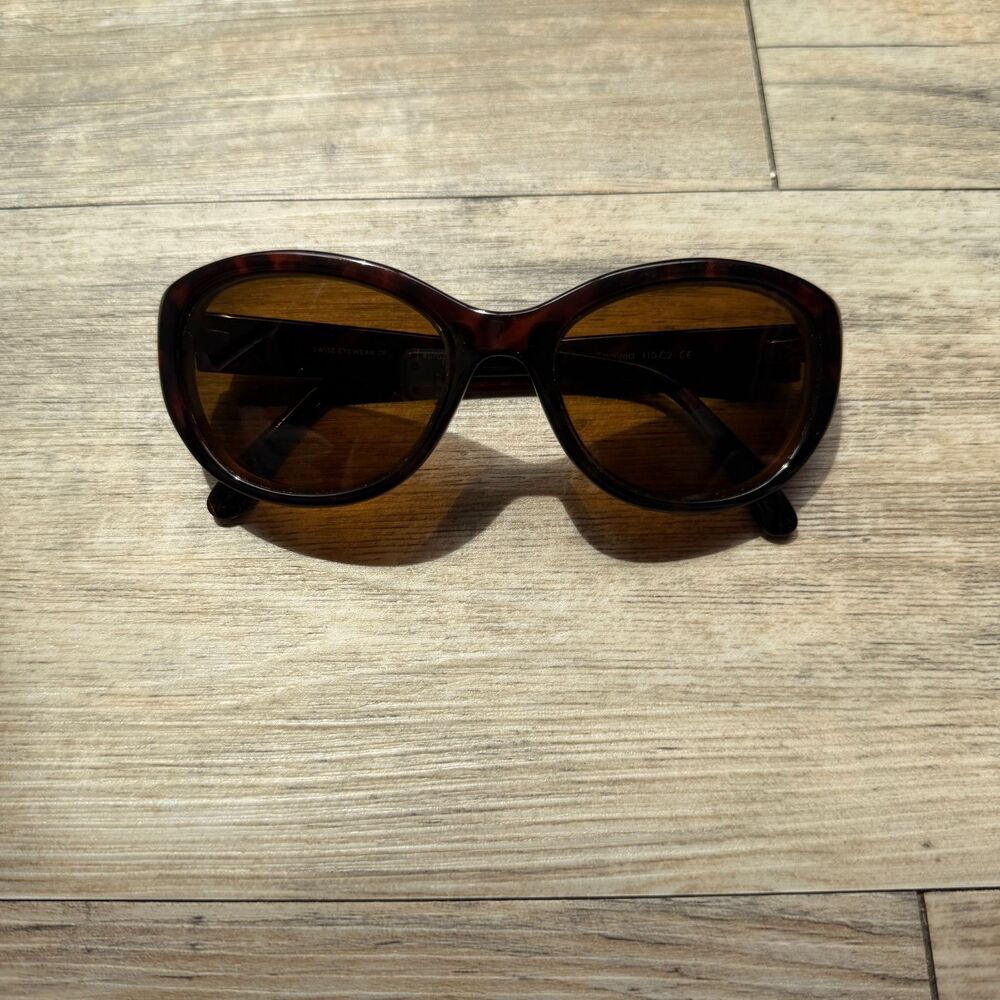INVU Polarized Oversized Tortoise Shell Eyeglass Frames Prescription Lens Brown